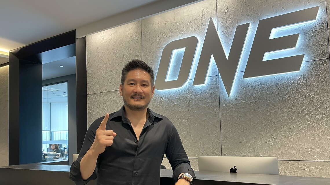 ONEチャンピオンシップの創業者であるチャトリ氏はハーバード・ビジネススクール出身。母は日本人だ(写真:筆者撮影)