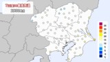 10月7日 関東の最高気温（午後9時まで）