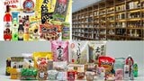 大手3社が取り扱う日本食関連の商品。左上がキッコーマン、右上が宝ホールディングス、下が西本Wismettacホールディングス（写真：各社提供）