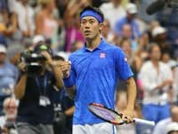 テニス､錦織がマリーを下して4強入り 全米オープンで快挙