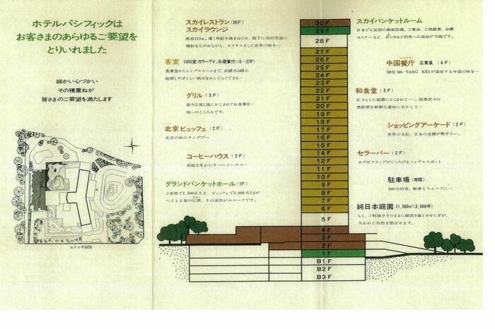 上棟式時のパンフレット