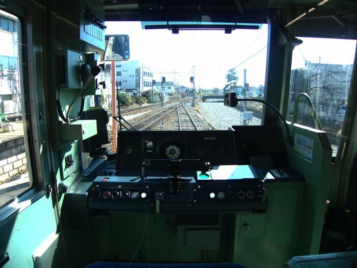 800形運転台