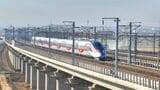 中国の高速鉄道の営業キロは過去15年間で6倍に増加した。写真は2024年末に開通した内モンゴル自治区と山西省を結ぶ高速鉄道（中国国務院国有資産監督管理委員会のウェブサイトより）