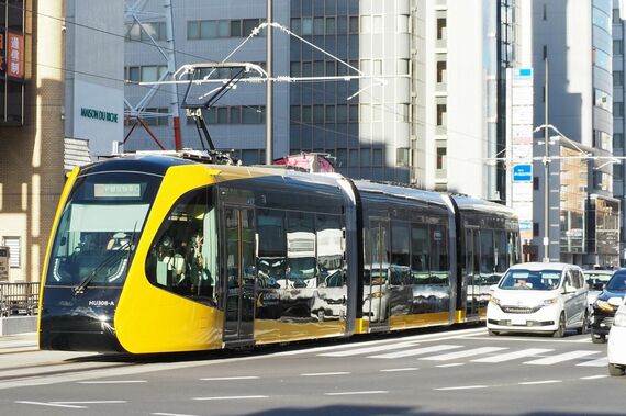 路面走行 宇都宮LRT