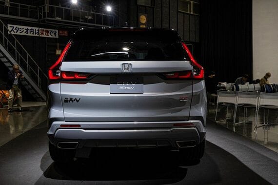 CR-V e:HEVのリアまわり