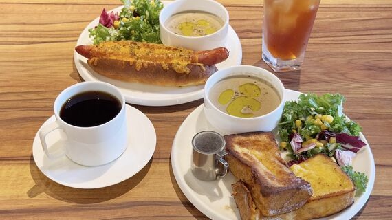 麻布台ヒルズカフェのモーニングメニュー