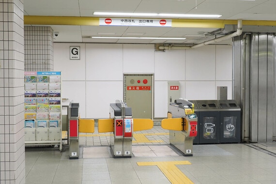 野田阪神駅 中西改札