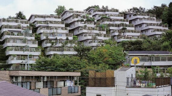 ゆりが丘ヴィレッジ 斜面住宅