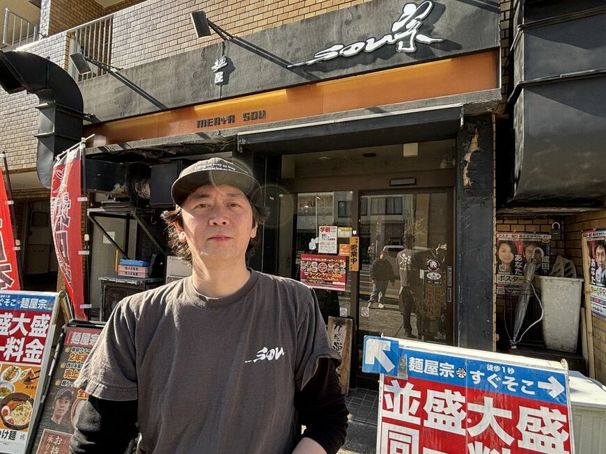 じわじわと広がる令和の「ニラソバ」ブーム。ブームの中心人物に、人気の理由を聞いた（写真：筆者撮影）