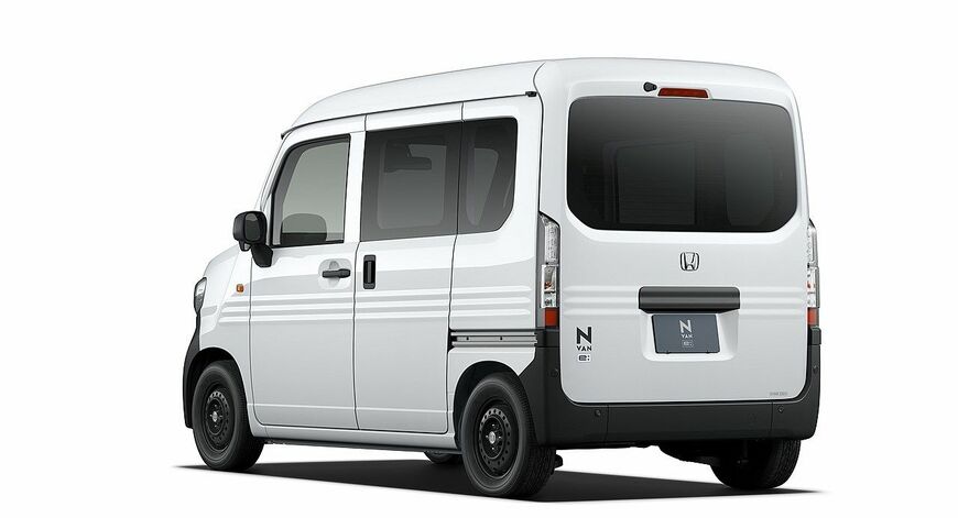 ホンダ「N-VAN e:」のディテール（写真：三木宏章）