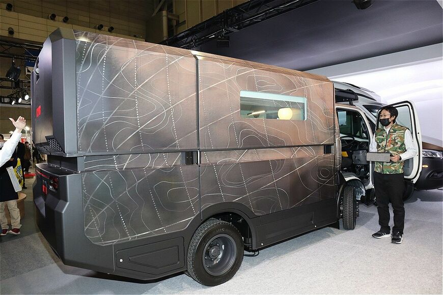 カヤバの東京オートサロン2023出展内容（筆者撮影）