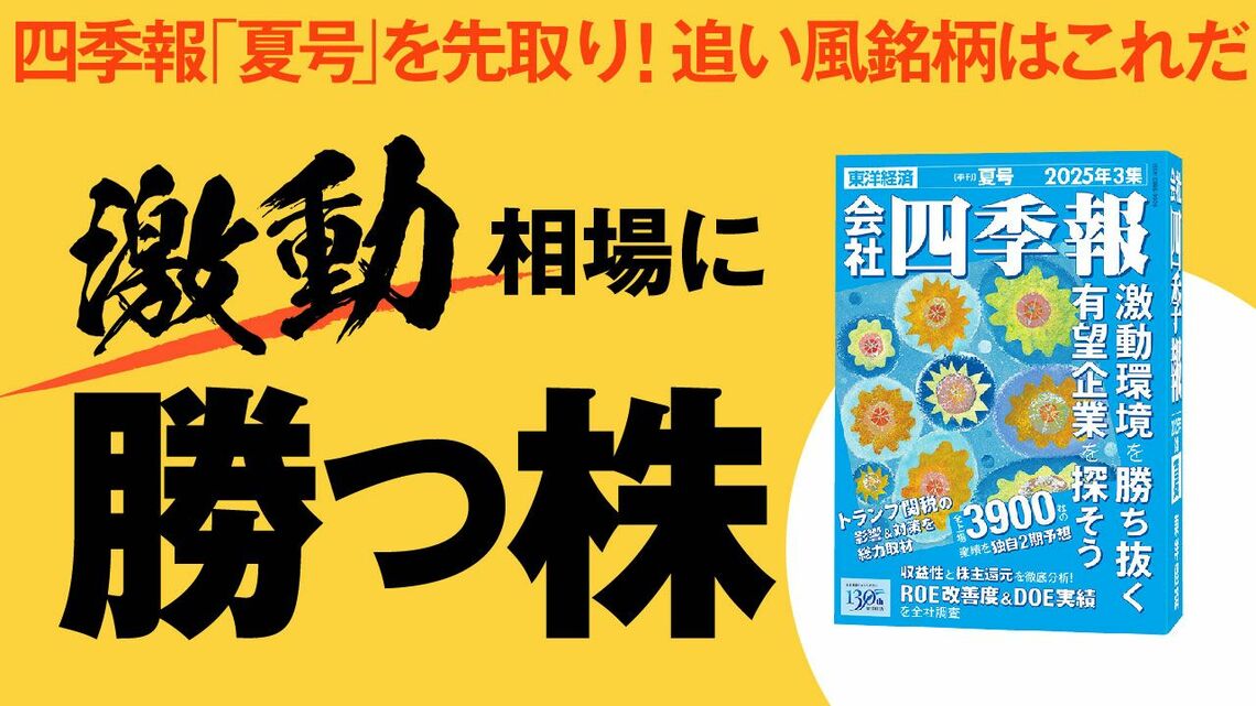『激動相場に勝つ株』特集バナー