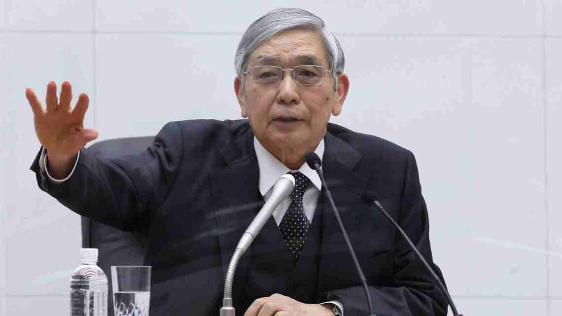 日銀黒田総裁