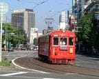 岐阜市内線を走るモ570形