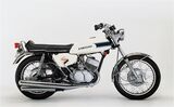 1969年発売のカワサキ「500SS マッハⅢ」(写真：カワサキモータースジャパン）