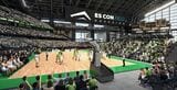 球場でのバスケットボール・Bリーグ開催のイメージ