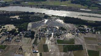 日本の河川堤防は集中豪雨に耐えられない