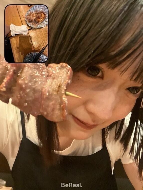 ギャザー顔