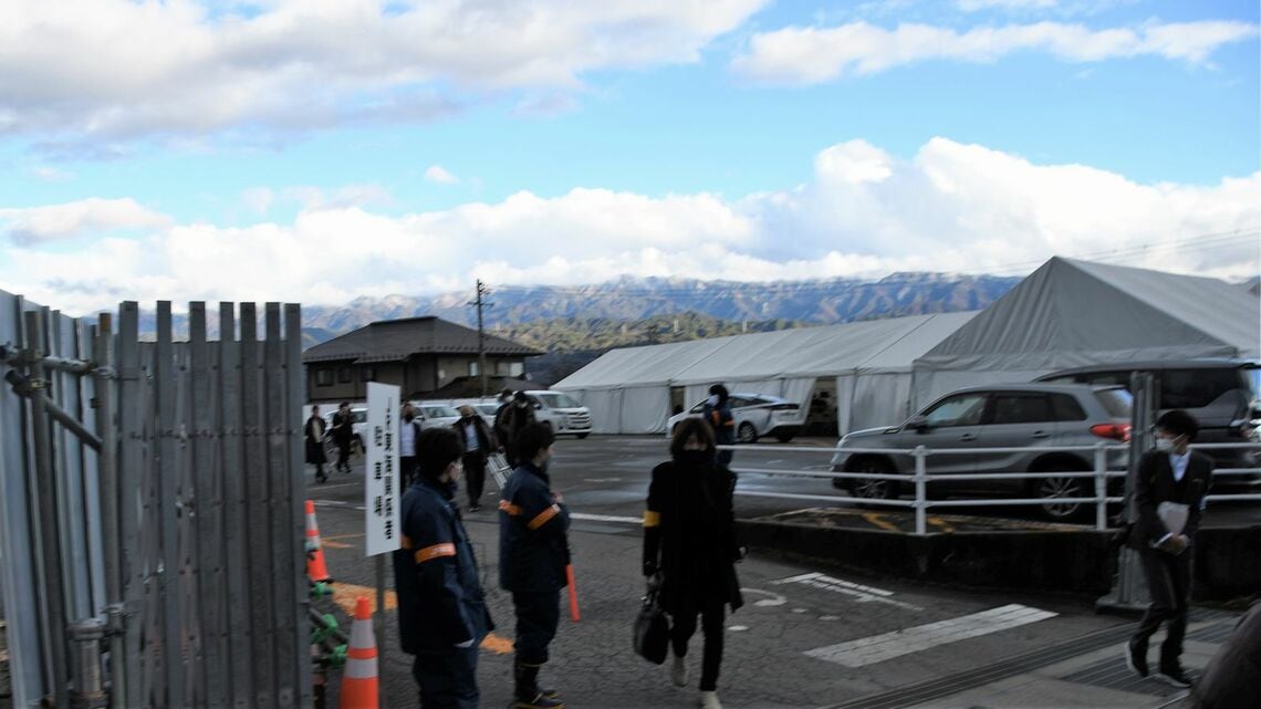 飯田市のリニア駅建設予定地