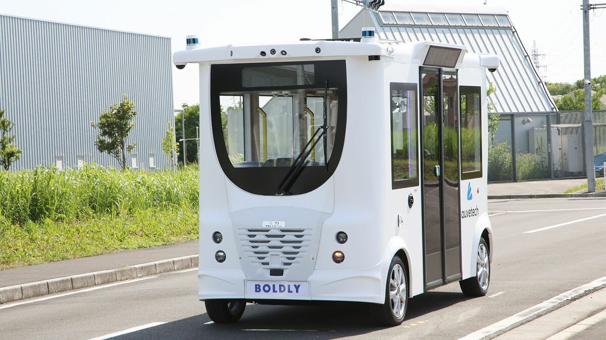 運転手不要のバス､自動運転レベル4解禁の行方 ボードリーが導入する 