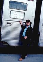 「エトワール・デュ・ノール」に乗車する筆者