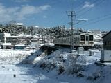 現在のJR飯田線・中部天竜―辰野間は私鉄の三信鉄道と伊那電気鉄道が整備した。写真は2012年まで活躍した119系電車（筆者撮影）