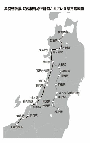 新幹線ピンバッジ 奥羽、羽越フル規格新幹線 800px-Planned_Ou-