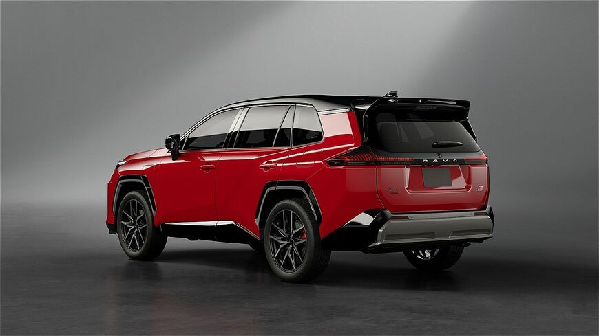 トヨタ新型「RAV4 GR SPORT（プロトタイプ）」（写真：トヨタ自動車）