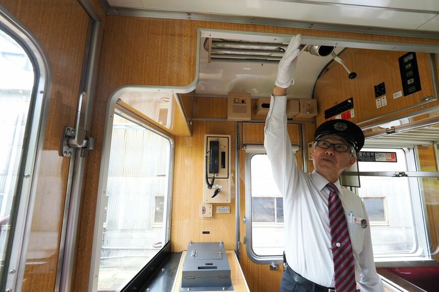 能勢電鉄　7200系　乗務員室