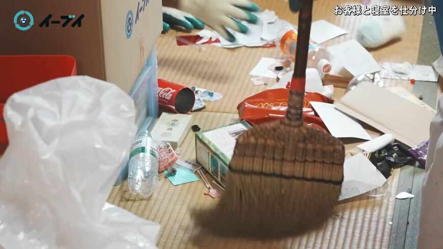 （画像：「イーブイ片付けチャンネル」より）