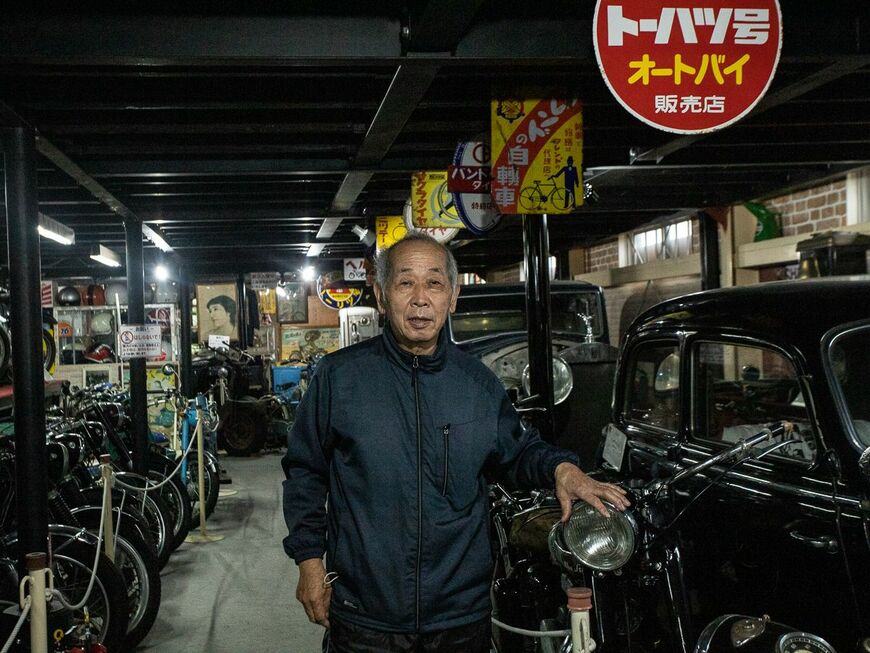 岩下コレクションオーナーの岩下洋陽さん（写真：著者撮影）