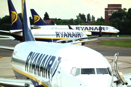 ヨーロッパ内格安移動ならLCCが断然安い（2012年 筆者撮影）