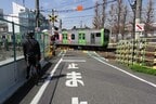 山手線唯一の踏切「第二中里踏切」
