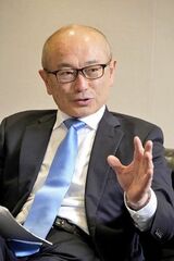 田中琢二／元IMF日本政府代表理事。著書に『イギリス政治システムの大原則』（第一法規）がある（撮影：梅谷秀司）