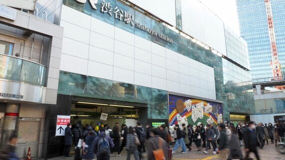 JR渋谷駅 ハチ公改札