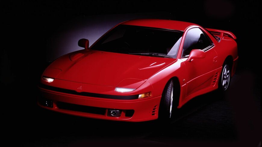 1990年に発売されたGTO。発売時の価格333万5000円～398万5000円（写真：三菱自動車）