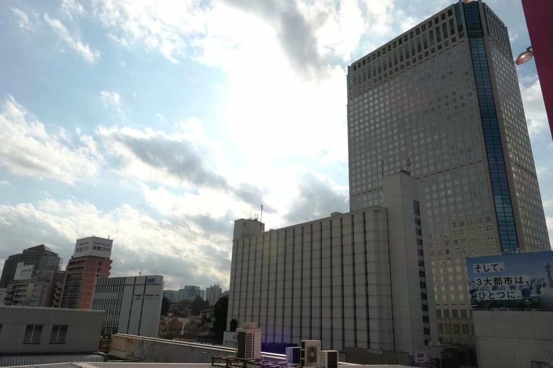 品川プリンスホテルのメインタワー