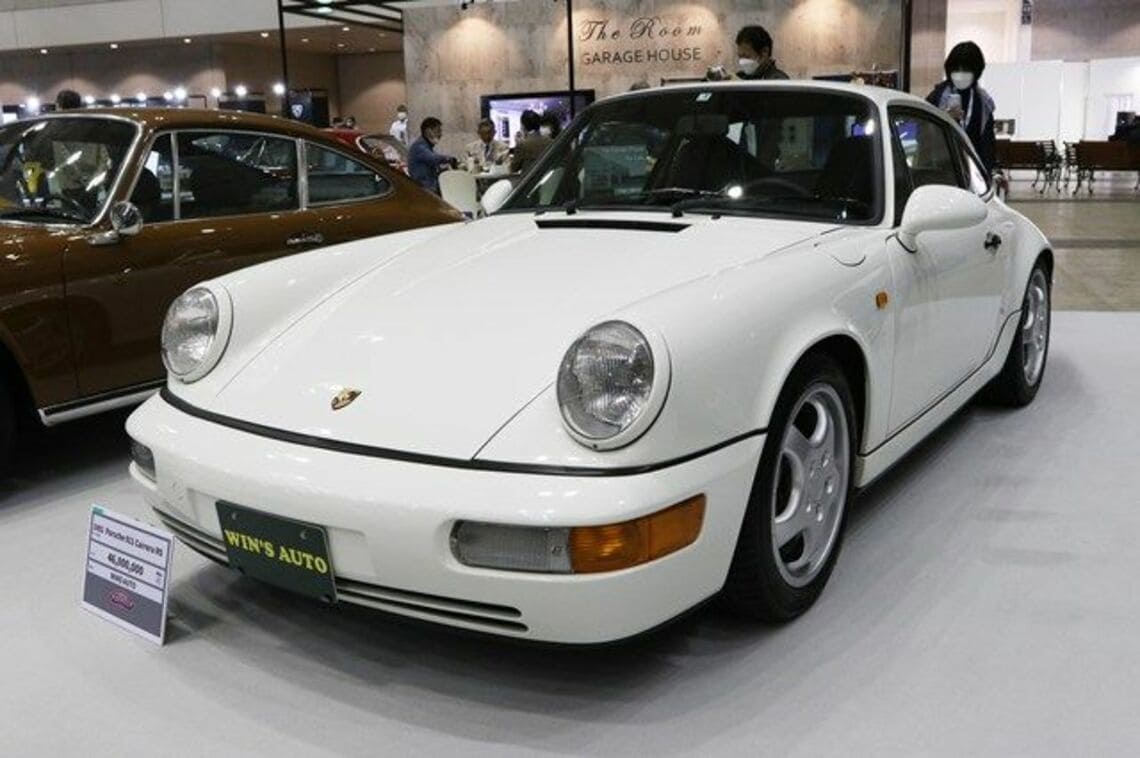 4600万円というプライスをつけた3代目964型、1992年式の911カレラRS(筆者撮影)