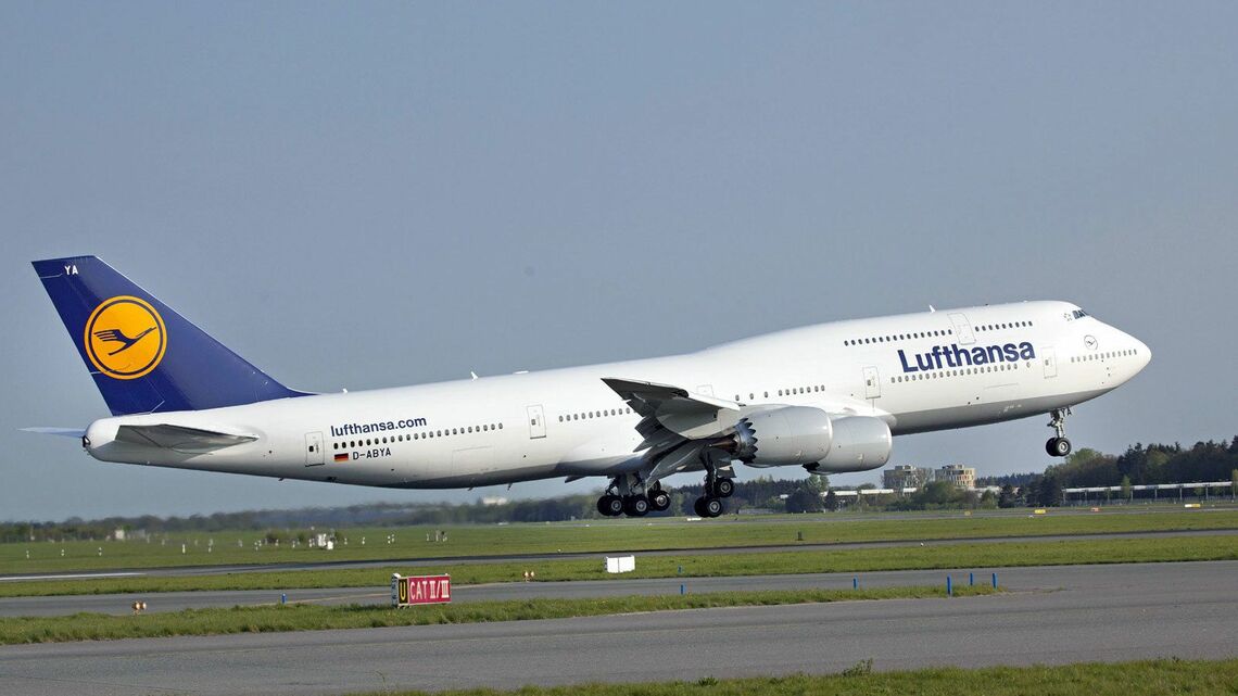 ルフトハンザの747-8型機は今も毎日、羽田へと飛んで来る（Courtesy of Lufthansa）