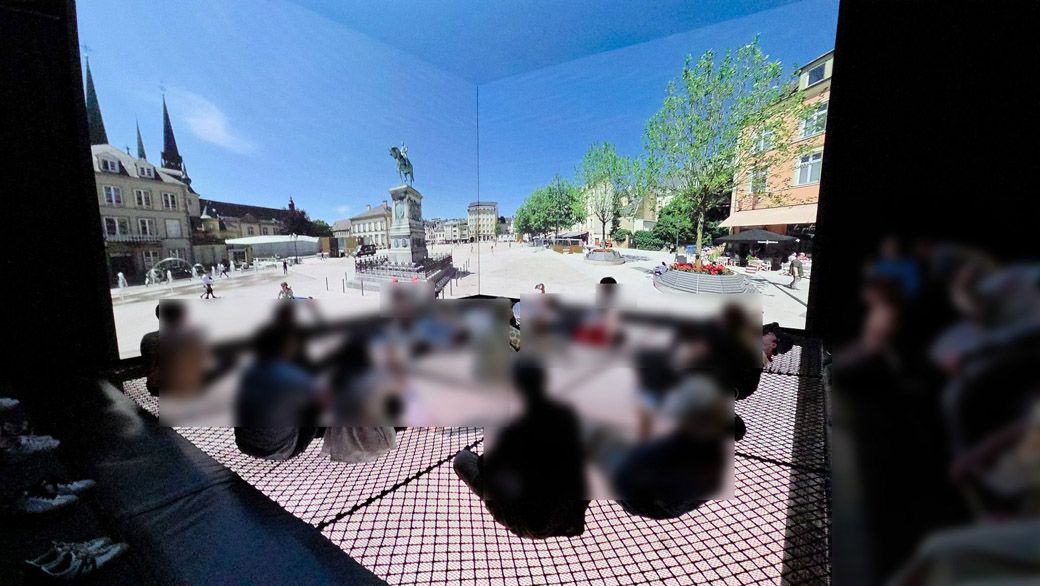 ルクセンブルクパビリオンの様子