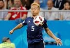 すべての試合で先発出場を果たした長友選手