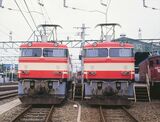 西武秩父線のセメント輸送貨物列車用として登場した大型電気機関車のE851形（撮影：南正時）