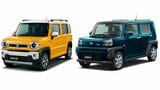 左：ハスラー、右：タフト（写真：スズキ、ダイハツ工業）