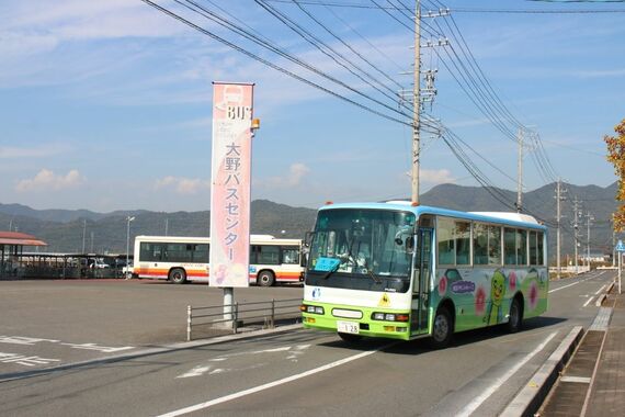 揖斐川町ふれあいバスと名阪近鉄バス