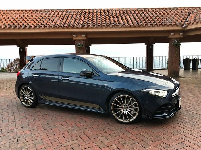 19インチリムのホイールが入ったA35 エディション1