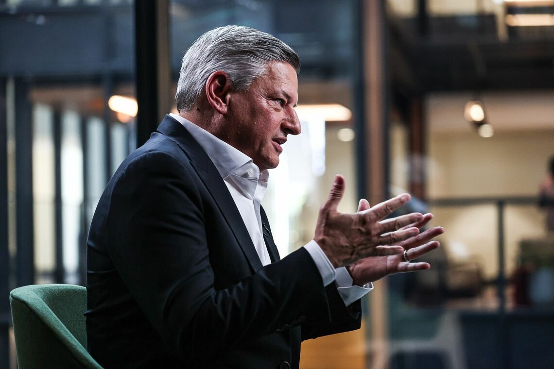 Netflixのテッド･サランドス共同CEOSource: Bloomberg