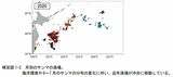 境界線は排他的経済水域（EEZ）を示している（出所）国立研究開発法人水産研究・教育機構「サンマ長期漁海況予報」