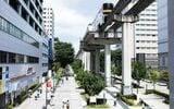 多摩都市モノレール沿道