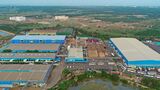 ホンハイのインドの生産拠点は、現時点ではインド国内向けの生産が中心だ。写真はチェンナイの主力工場（同社ウェブサイトより）
