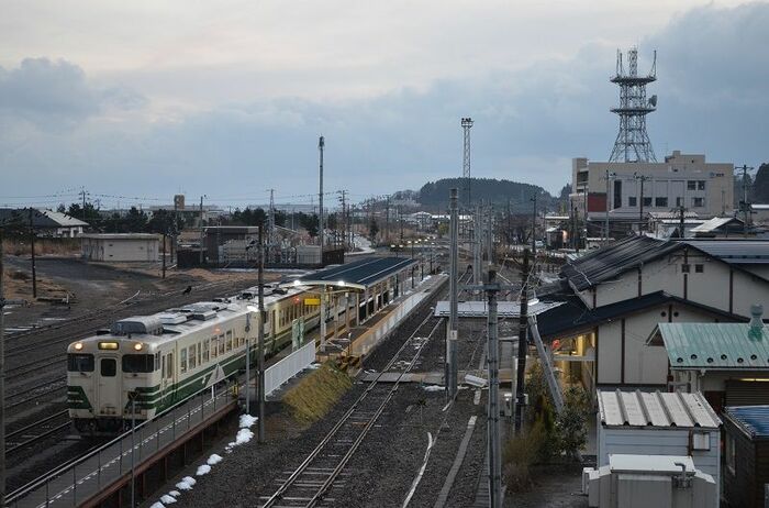 秋田地区ではキハ40系が淘汰される